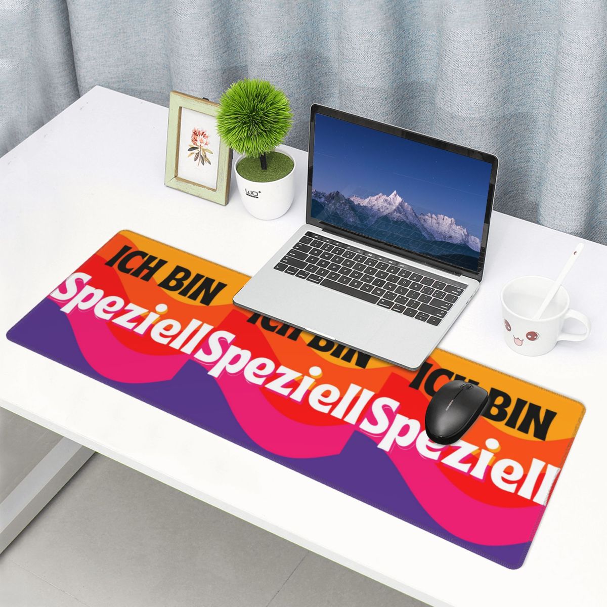 Laptop Accessories Logo - Large Mouse Pad Paulaner Spezi Logo
