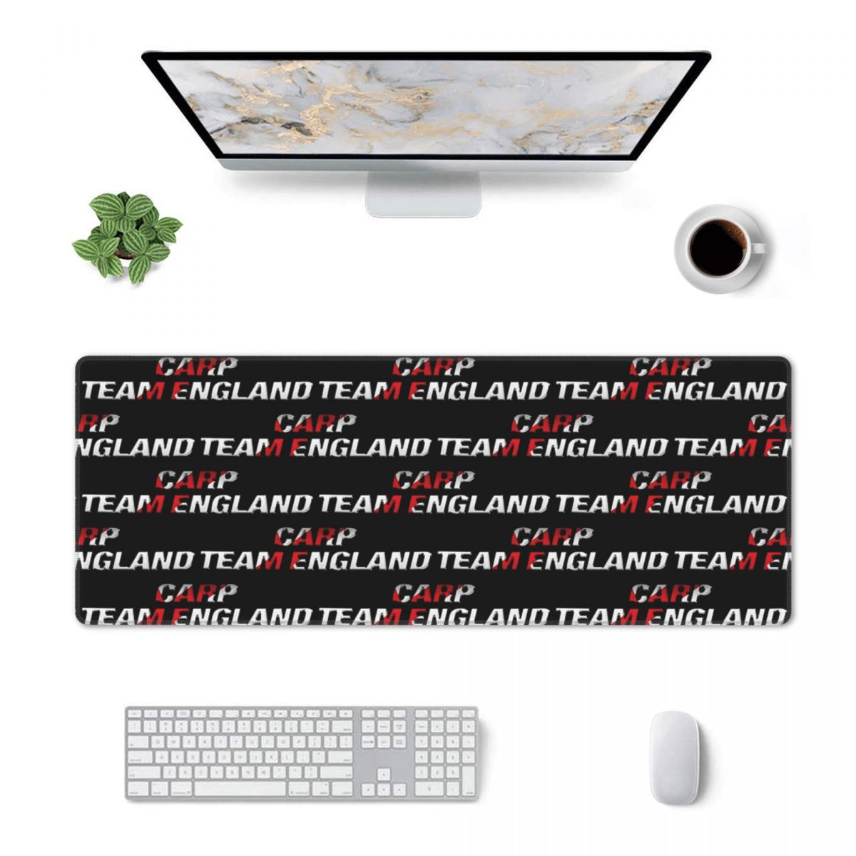 Laptop Accessories Logo - Large Mouse Pad Custom Korda Fishing
