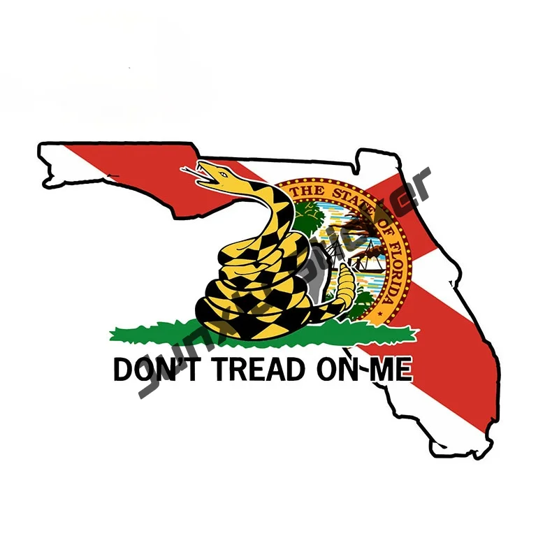 Creative Florida Flag Sticker  - Laptop Accessories Logo 评论和价格