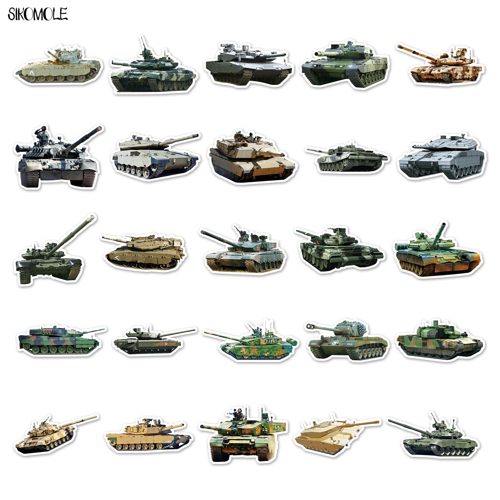 10/30/50pcs Cute Tank Graffiti - Laptop Accessories Kids 评论和价格