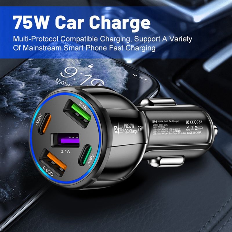 Car USB Type C Fast Charging P - Usb C Power Adapter 评论和价格