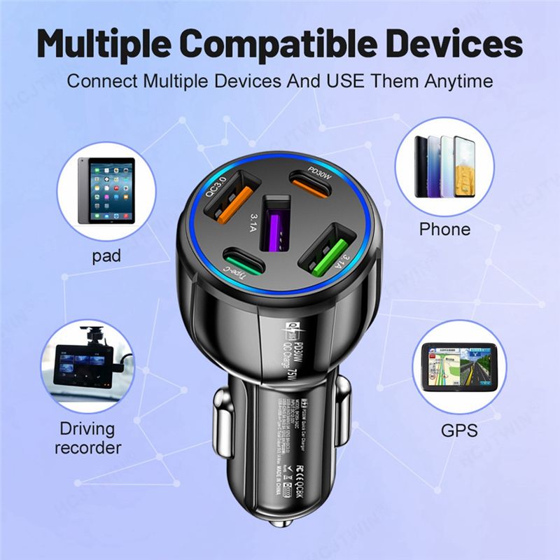 Car USB Type C Fast Charging P - Usb C Power Adapter 评论和价格