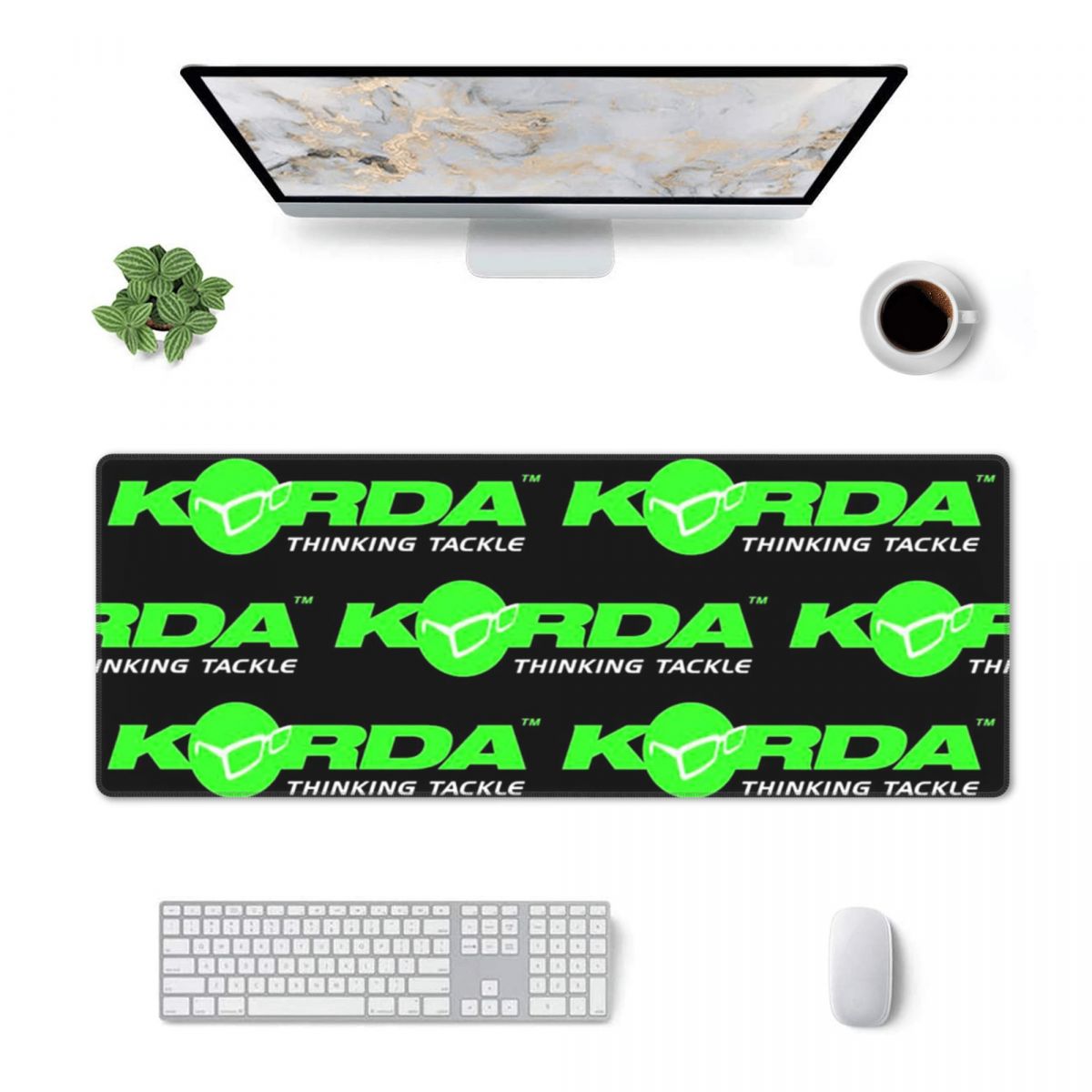 Large Mouse Pad Korda Fishing  - Laptop Accessories Logo 评论和价格