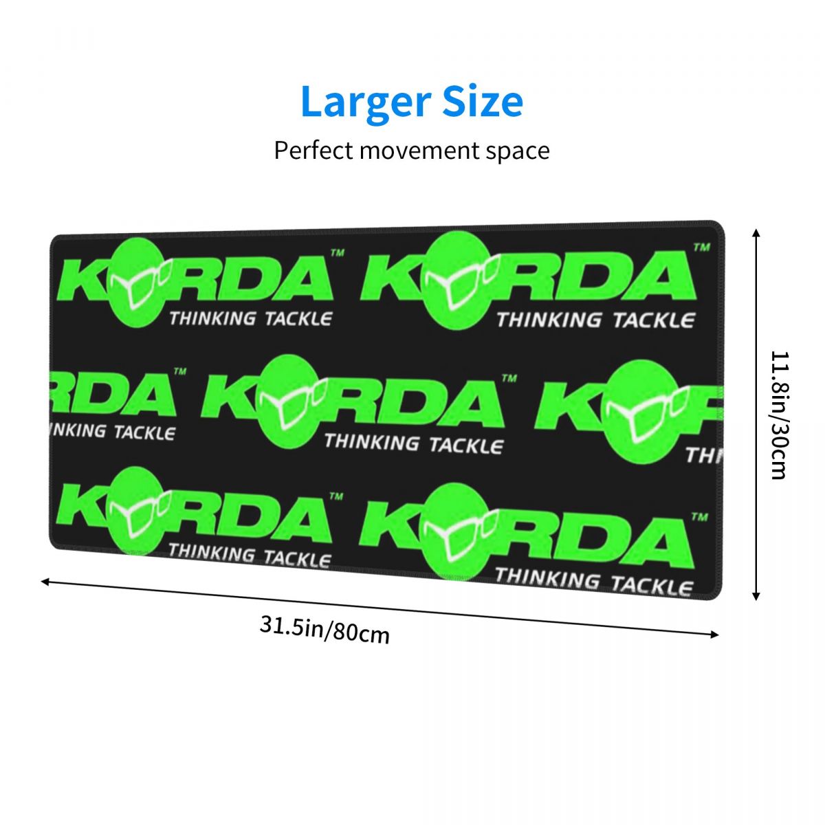 Large Mouse Pad Korda Fishing  - Laptop Accessories Logo 评论和价格