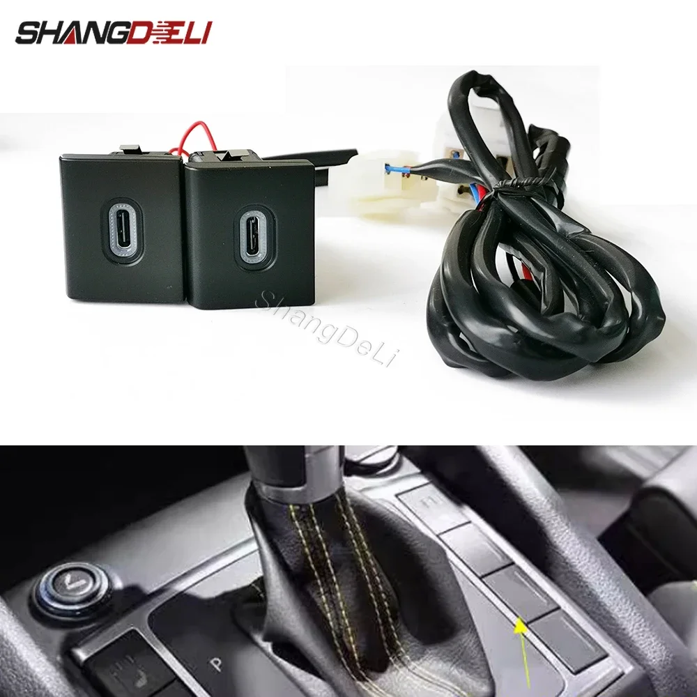 Red LED Quick Car Charger Sock - Usb C Power Adapter 评论和价格