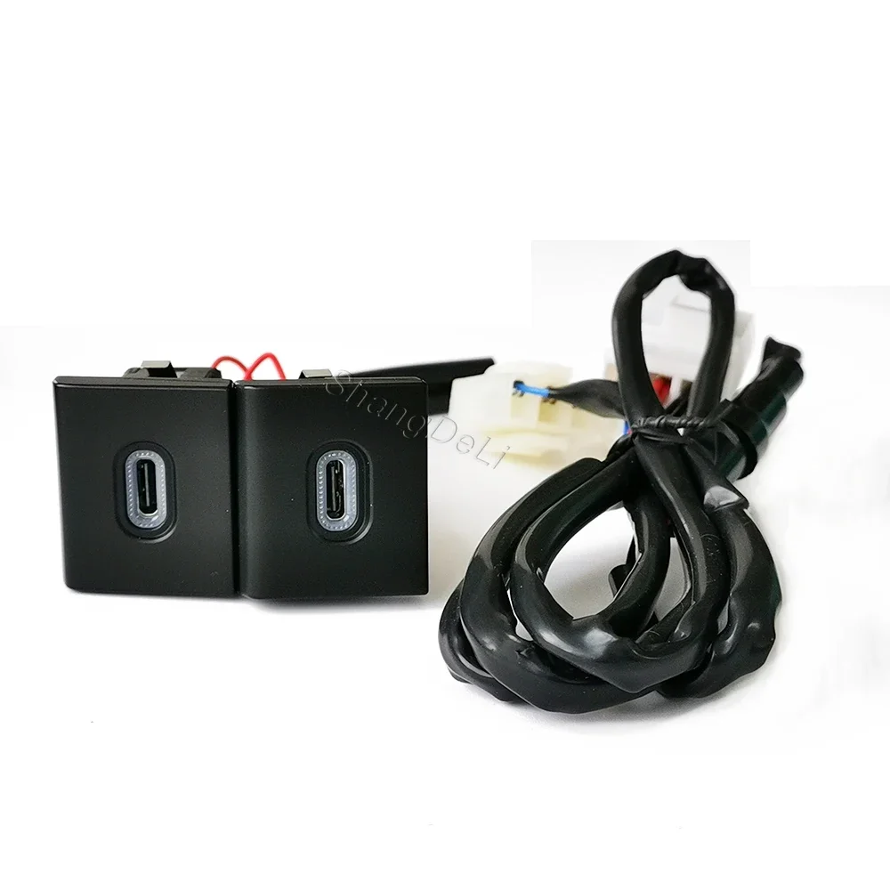 Red LED Quick Car Charger Sock - Usb C Power Adapter 评论和价格