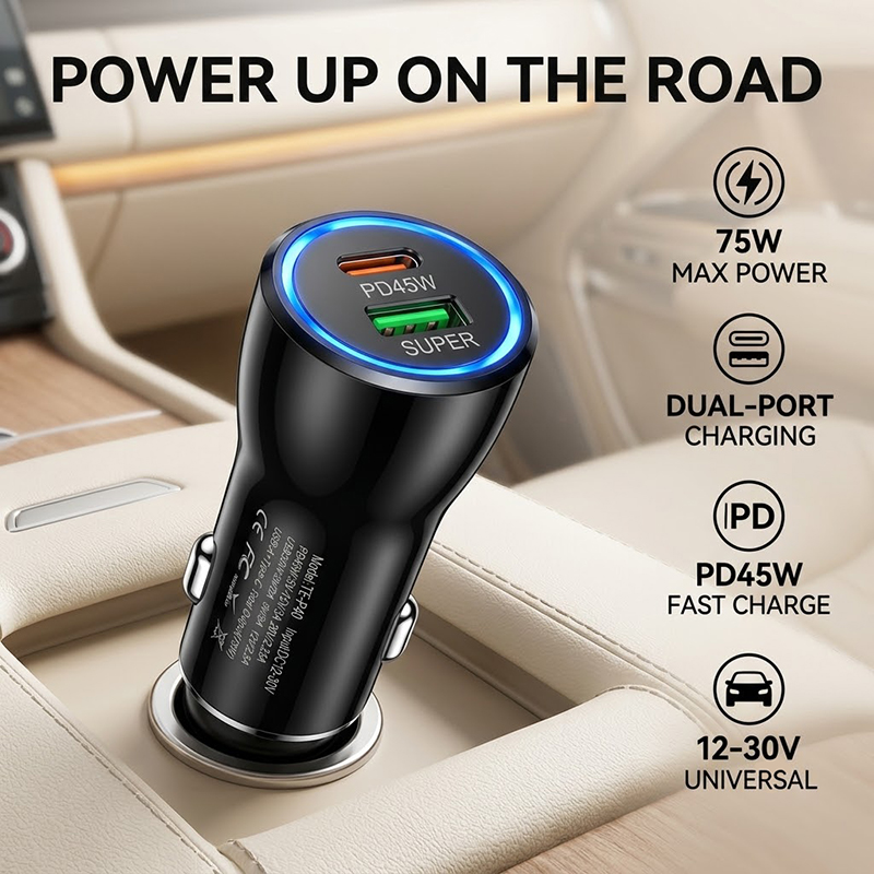 Dual Port 45W USB C Car Charge - Usb C Power Adapter 评论和价格