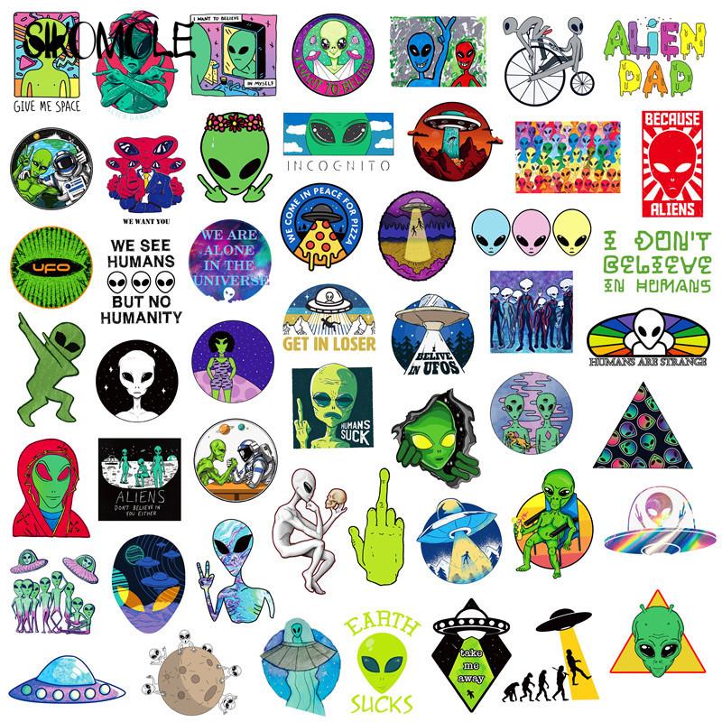 10/30/50PCS Outer Space Sticke - Laptop Accessories Kids 评论和价格
