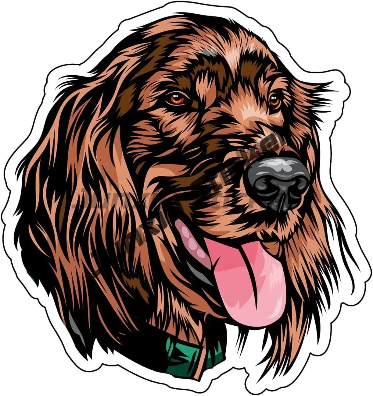 Irish Setter Vinyl Decal I Lov - Laptop Accessories Logo 评论和价格
