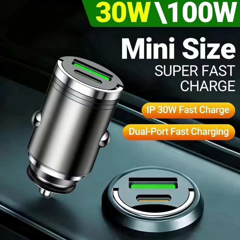 100W PD USB Car Charger Lighte - Usb C Power Adapter 评论和价格
