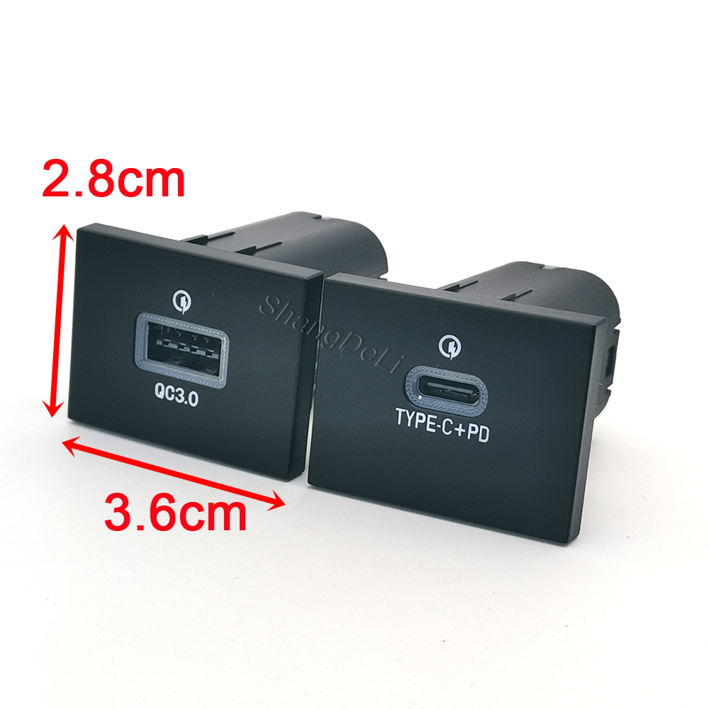 1PC Fit  For Ford Focus 2004-2 - Usb C Power Adapter 评论和价格