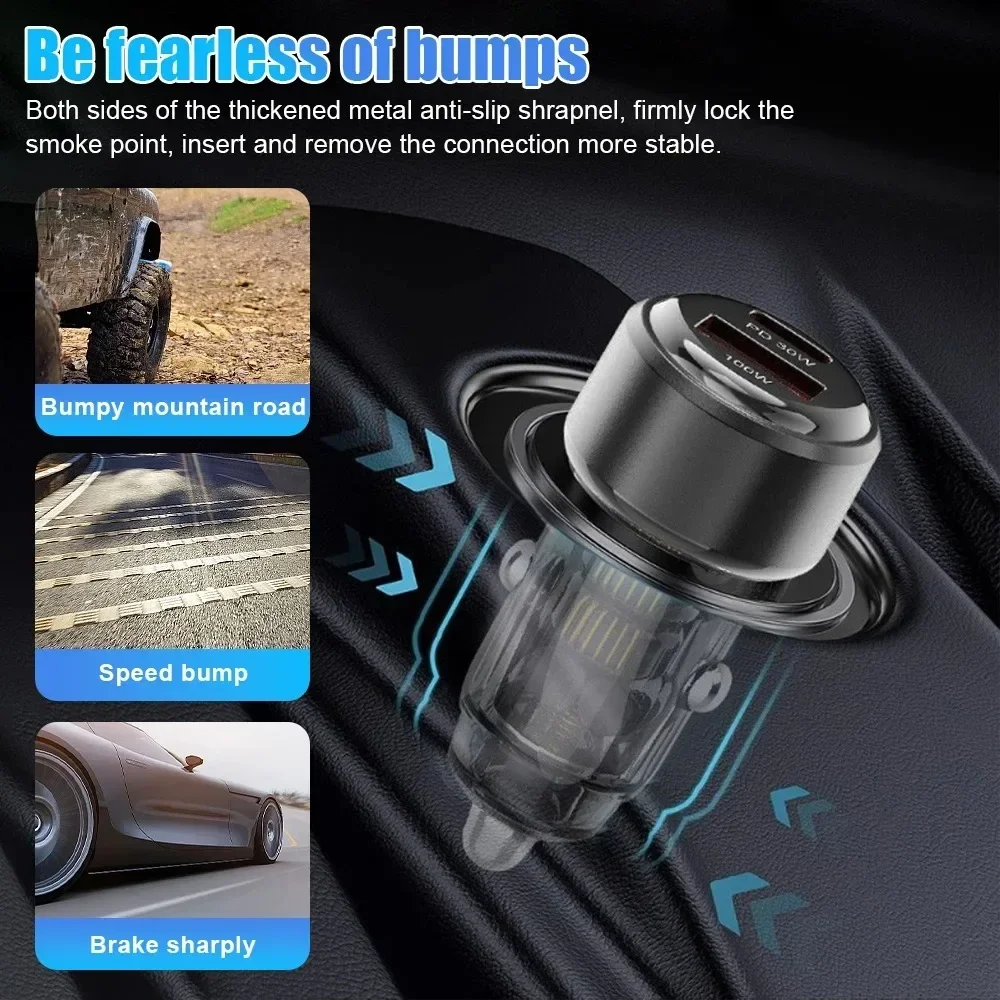 Total 130W USB Car Charger Ada - Usb C Power Adapter 评论和价格