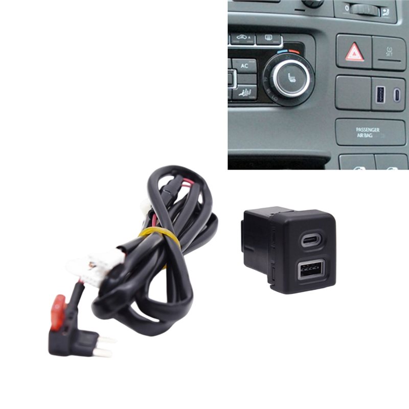 Car QC3.0 USB TYPE-C Fast Char - Usb C Power Adapter 评论和价格