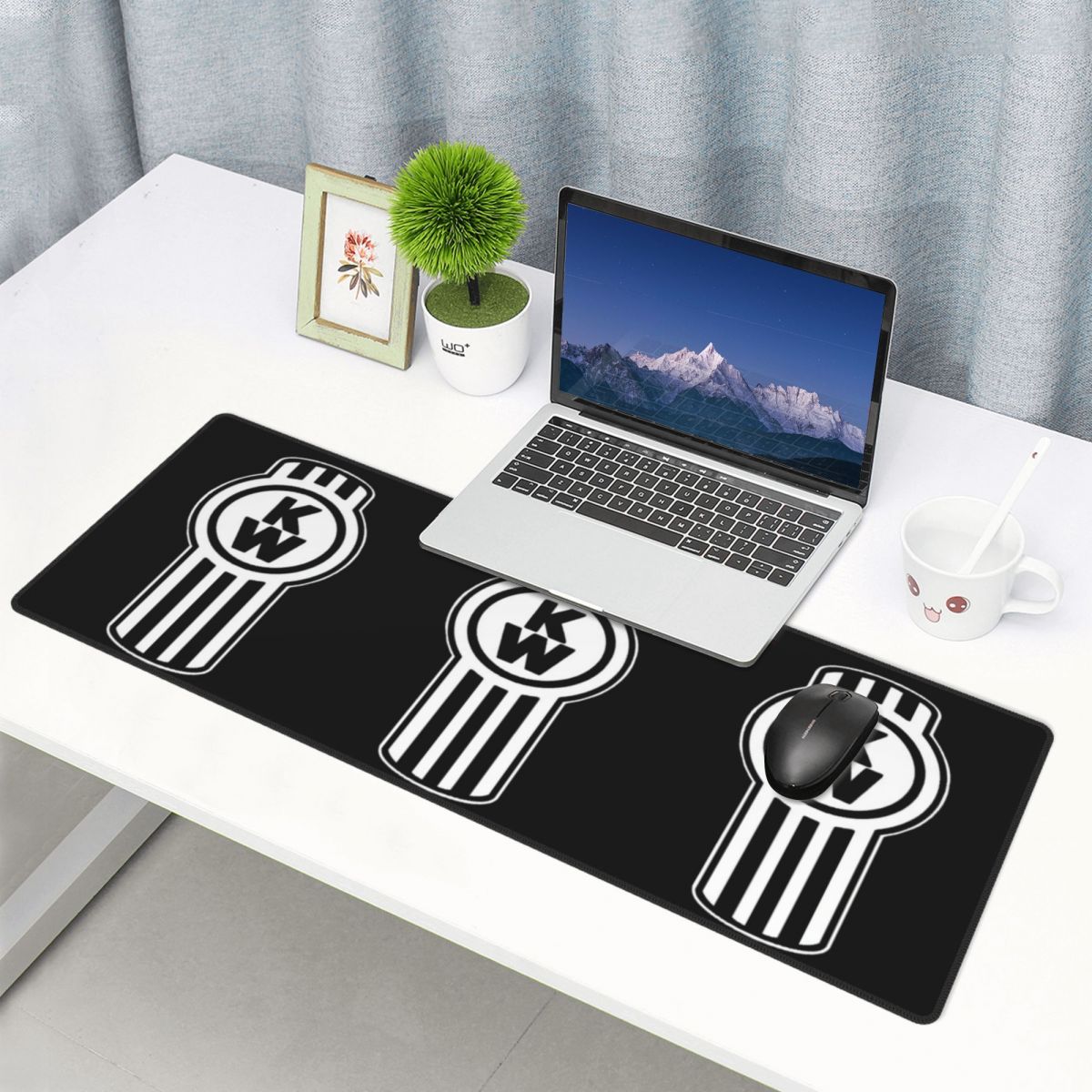 Large Mouse Pad Kenworth Truck - Laptop Accessories Logo 评论和价格