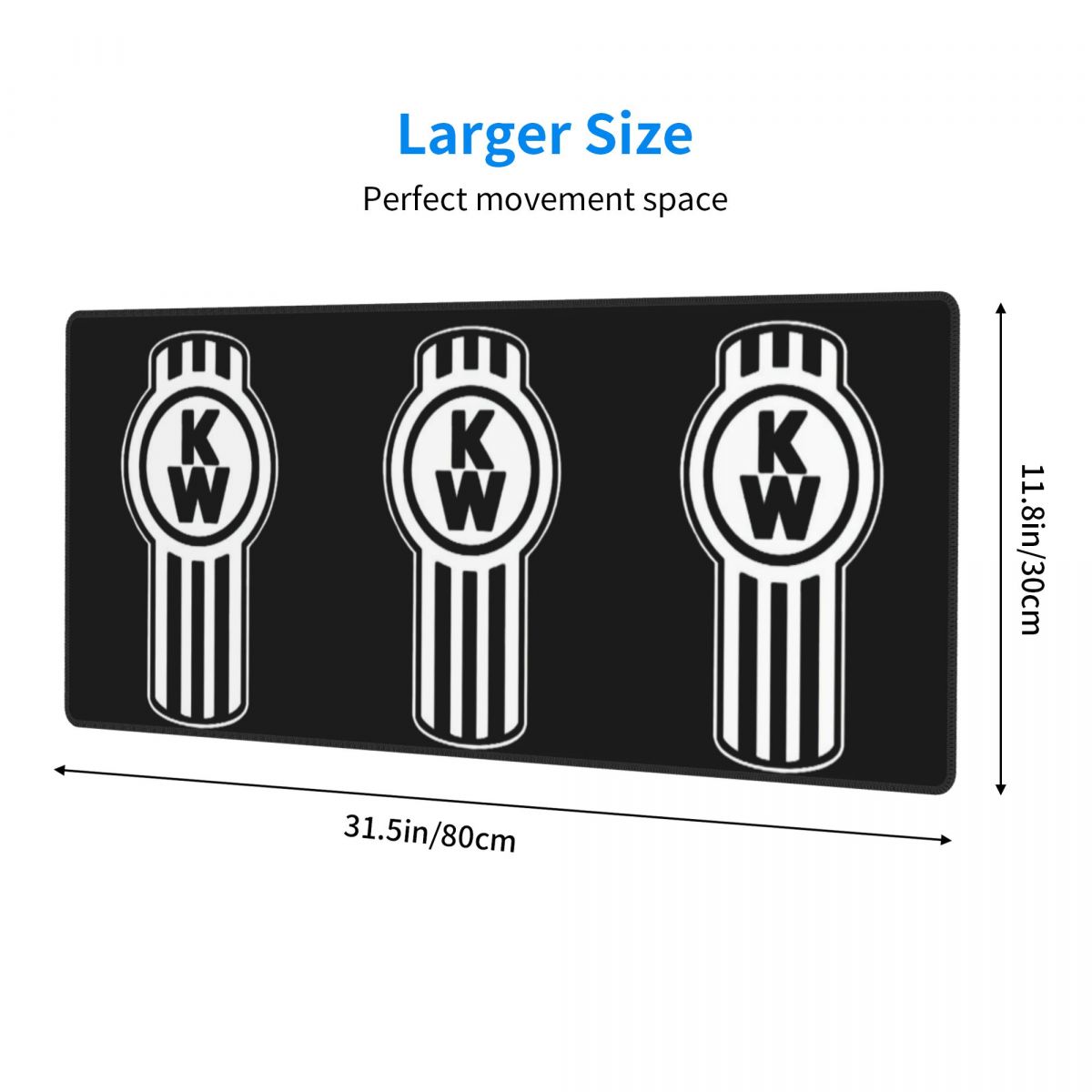Large Mouse Pad Kenworth Truck - Laptop Accessories Logo 评论和价格