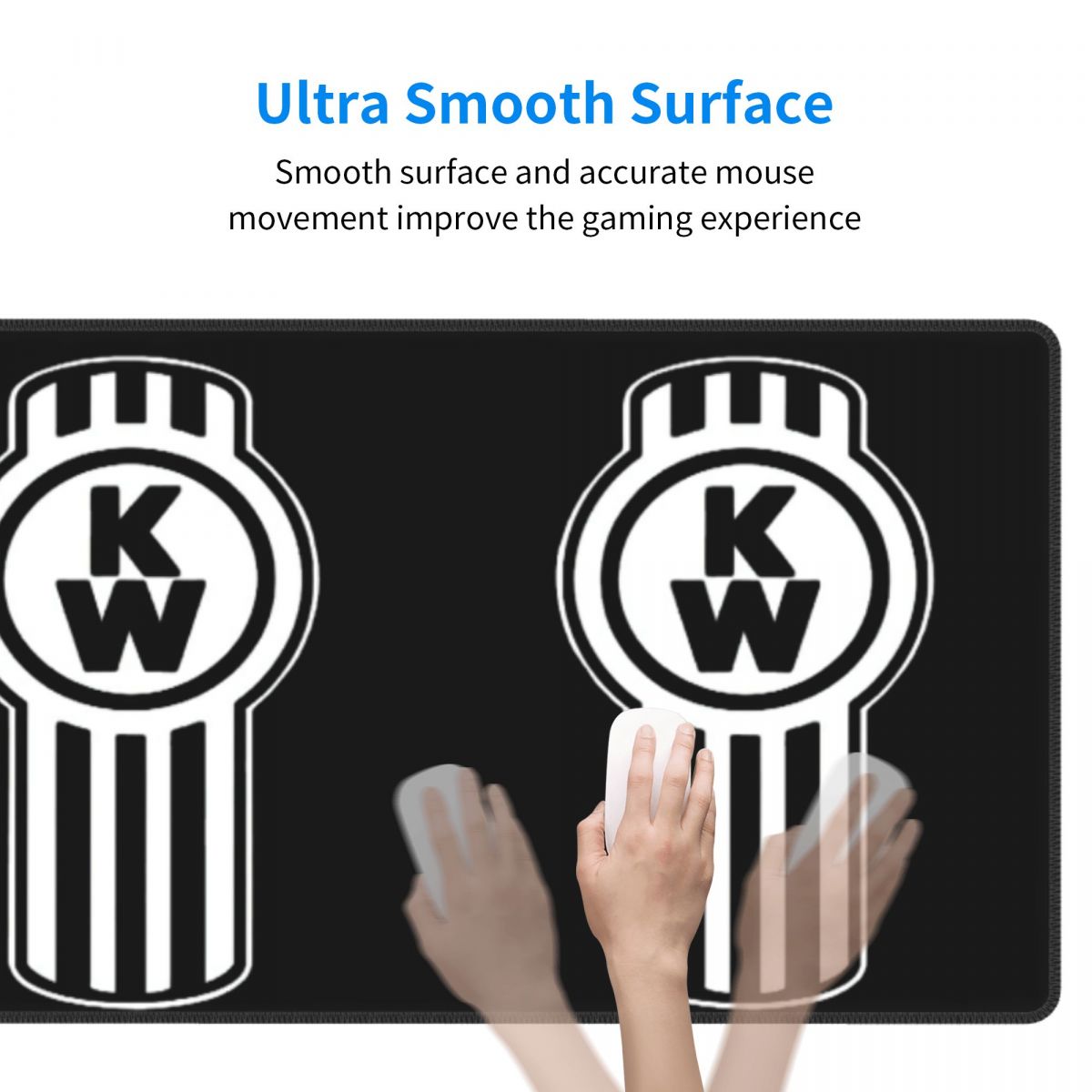Large Mouse Pad Kenworth Truck - Laptop Accessories Logo 评论和价格