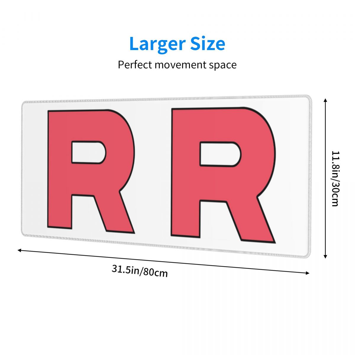 Large Mouse Pad Letter R Team  - Laptop Accessories Logo 评论和价格