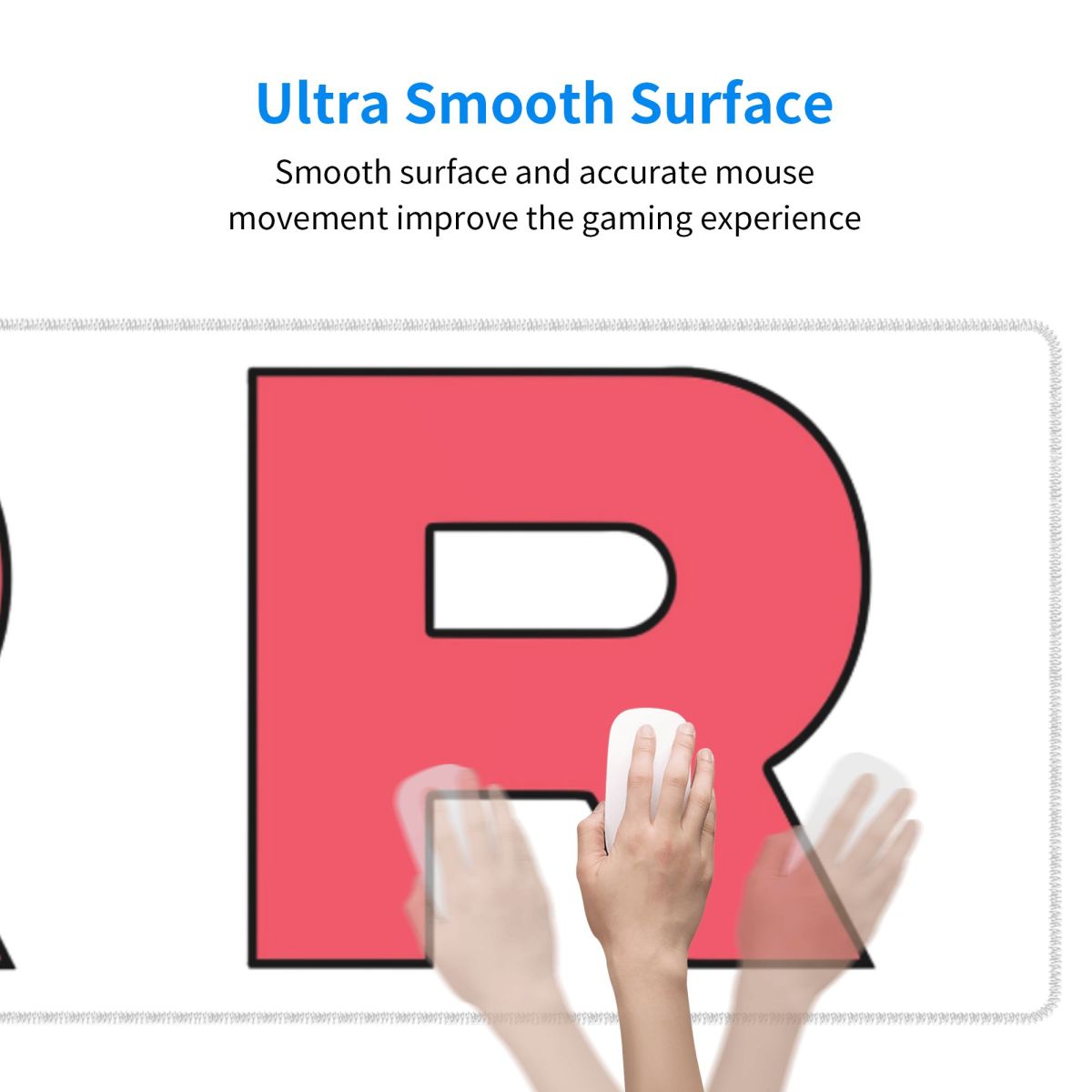 Large Mouse Pad Letter R Team  - Laptop Accessories Logo 评论和价格