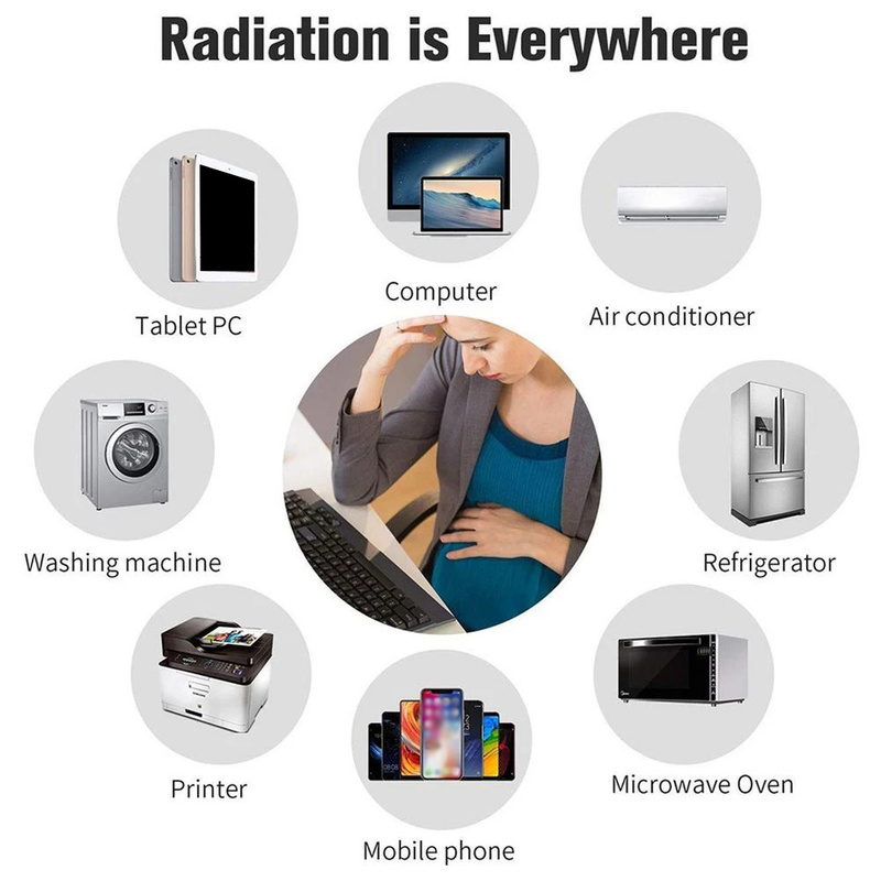 Anti-Radiation Metal Sticker f - Laptop Accessories Protector 评论和价格