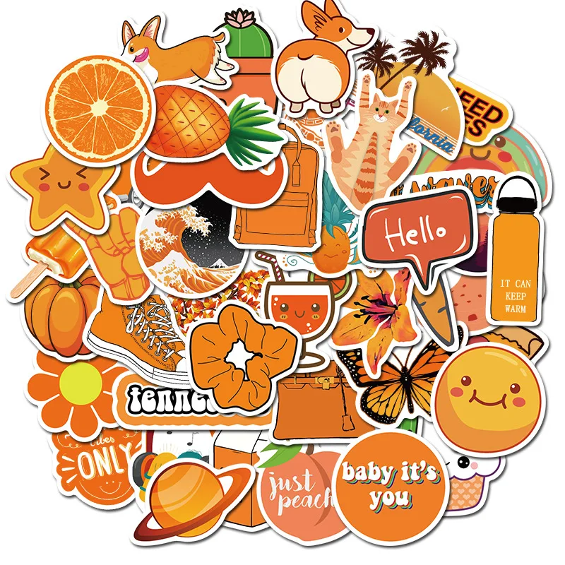 50PCS/Pack Cute Cartoon VSCO G - Laptop Accessories Kids 评论和价格