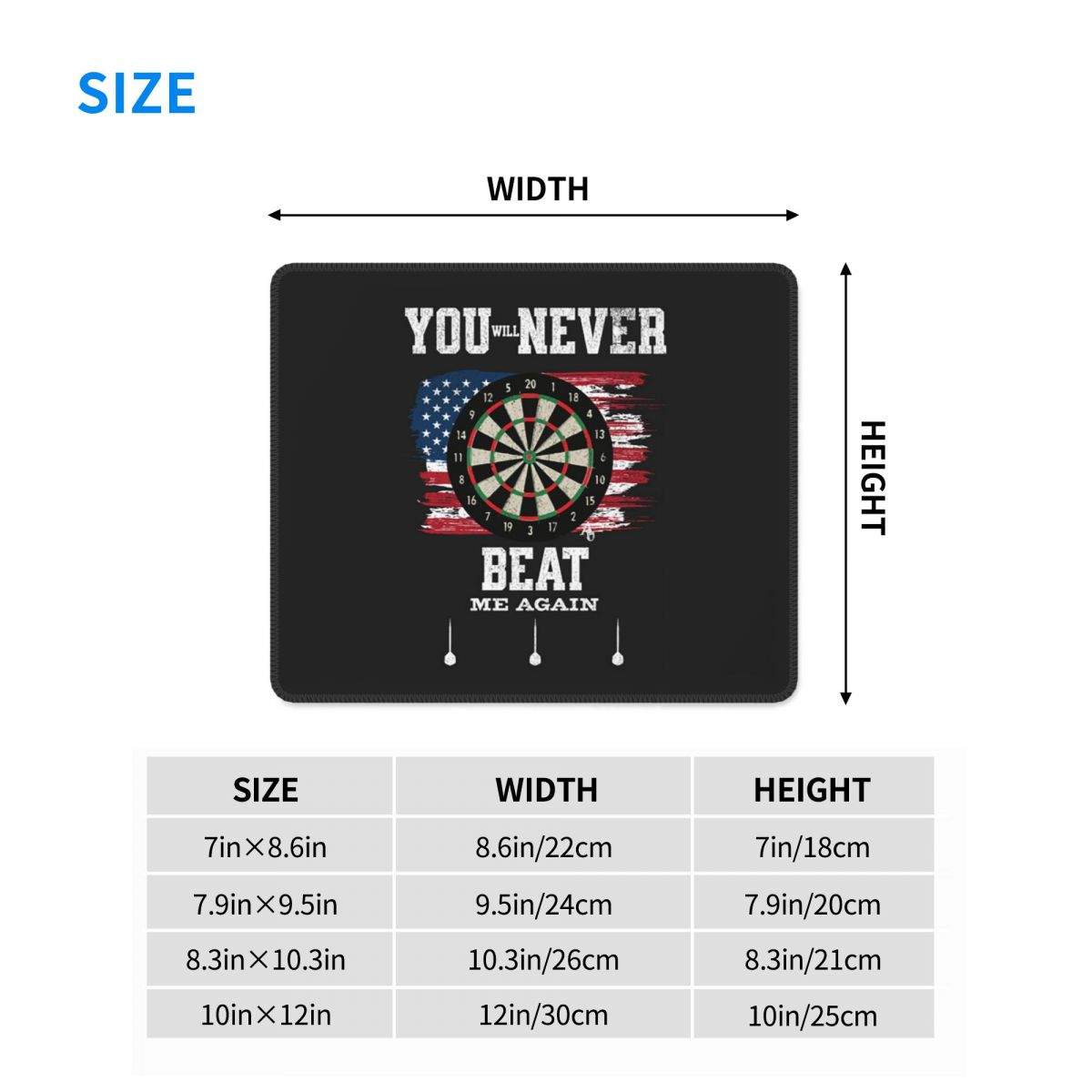 Multi-size Mouse Pad Dart Boar - Laptop Accessories Target 评论和价格